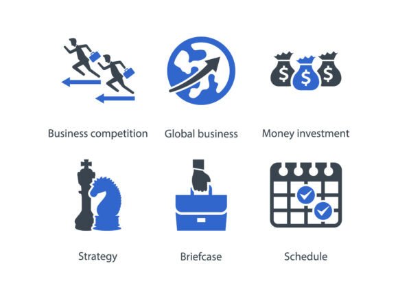 Business Management Icon Set 16: A Design Essential