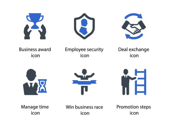 Business People Icon Set 6