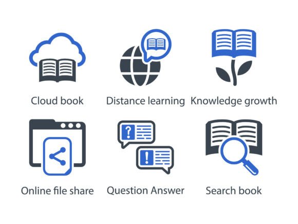 Elearning Icon Set 3: A Versatile Resource for Modern Design Projects