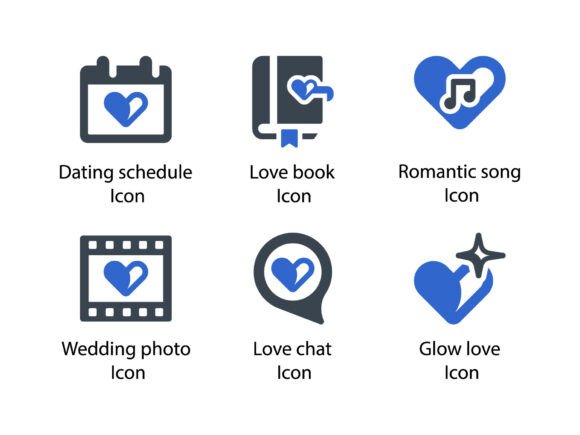 Enhancing Visual Storytelling with Romance and Love Icon Set 3