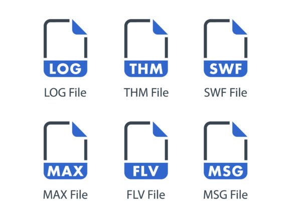 File Formats Icon Set 10: A Versatile Tool for Design Professionals