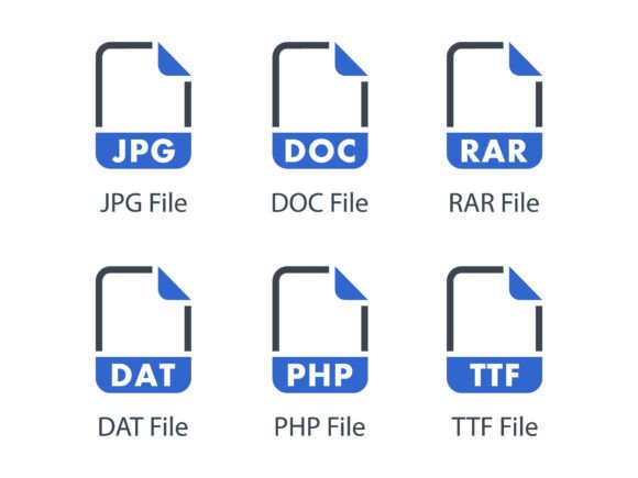 File Formats Icon Set 7: A Versatile Resource for Designers and Developers