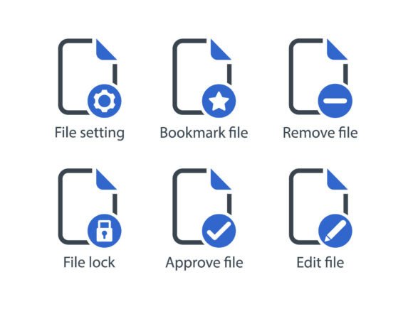 Files Icon Set 2: A Versatile Toolkit for Modern Designers
