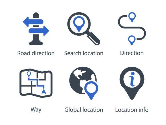 Location Icon Set 3: A Versatile Tool for Modern Designers