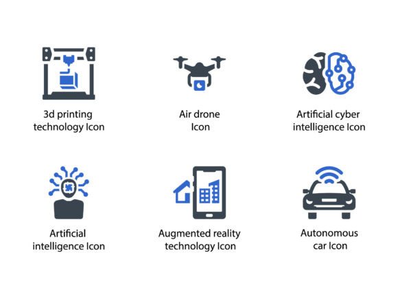 Modern Technologies Icon Set: A Designer’s Essential Tool