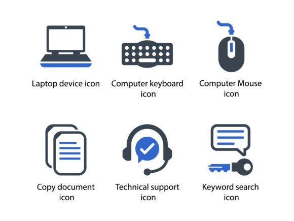 SEO Web Icon Set 5: Elevate Your Design Projects with Precision and Style