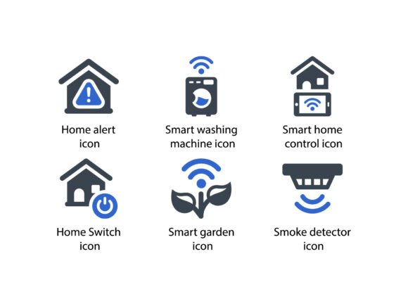 Smart House Icon Set 3: A Versatile Toolkit for Modern Design
