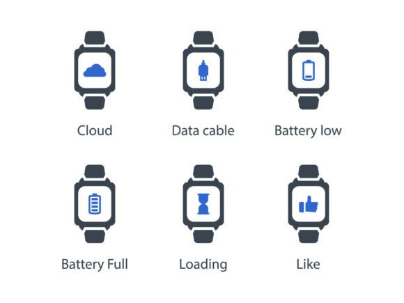 Smart Watch Icon Set 9: A Comprehensive Design Resource